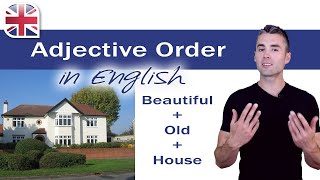 Adjective Order in English  English Grammar Lesson [upl. by Backer]