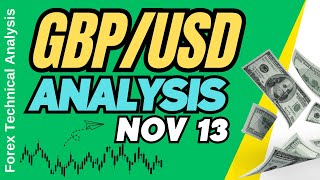 GBP USD Technical Analysis for November 13 2024 [upl. by Morton]