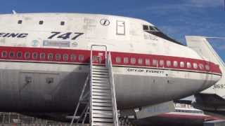 Detailed Views of the First Boeing 747 Built [upl. by Romeyn542]