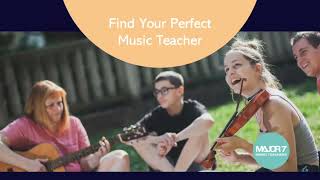 Leer muziek spelen met Major7 Music Teachers [upl. by Macintosh]