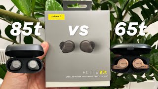 Jabra Elite 85t vs Jabra Elite 65t  Unboxing amp Review Average Buyers Review [upl. by Morrill]