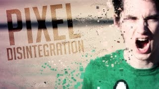 Pixelate  Pixel Disintegration  Photoshop Tutorial [upl. by Helbon]