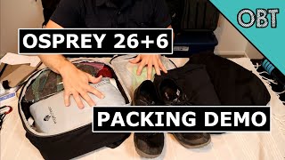 Osprey Daylite Expandable 266 Packing Demo [upl. by Theodor]