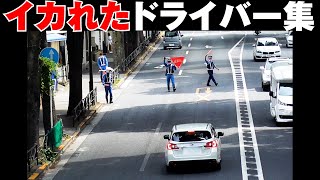 身勝手すぎる運転で白バイが！所轄パトカーが！！警察官の顔も思わず強張るアタマのイカれたドライバー8選！ [upl. by Leibrag468]