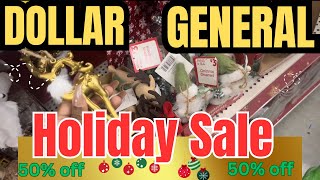 50 Off Select Dollar General Christmas Ornaments 10312024 [upl. by Gove]