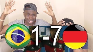 Brazil vs Germany 17 Highlights Reaction By MNT [upl. by Trixi]