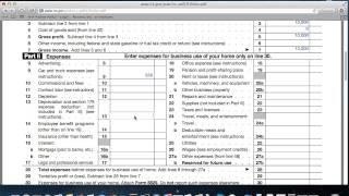 How to Fill Out Schedule C for Business Taxes [upl. by Nirik843]