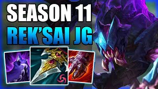 Blackfrost RekSai Skin Spotlight  League of Legends [upl. by Eadwina]