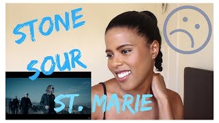 Stone Sour  St Marie  REACTION [upl. by Emina]