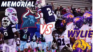 Memorial Mavericks vs Abilene Wylie Bulldogs [upl. by Arinaid]