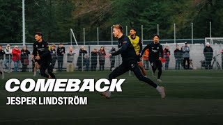 Lindström is back I Training vor Augsburg [upl. by Atinas]