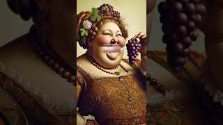 Fat Women eating grapes 🍇 [upl. by Eddra]