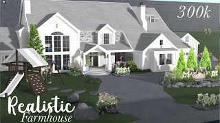 Realistic Home Bloxburg Speedbuild 300k [upl. by Deys]