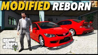 HONDA CIVIC REBORN MODIFIED  LEXUS LX 570  GTA V  Real Life Mods 007 [upl. by Lempres]