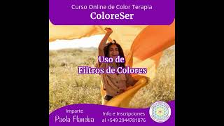 Sumate a ColoreSer Tu Curso Online de ColorTerapia [upl. by Hesketh]