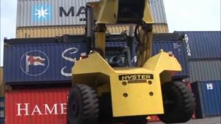 HYSTER REACH STACKERS [upl. by Amrak]