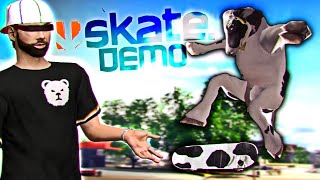 The skate Demo has a COW [upl. by Aieka]