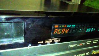 1988 Panasonic Omnivision PV 4760 HiFi Stereo VCR [upl. by Crabb]