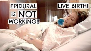 Christina Goes Into Labor  LIVE BIRTH [upl. by Eiramoj]