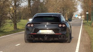 Ferrari Novitec GTC4Lusso V12  Screaming F1 Exhaust Sounds [upl. by Krenek]