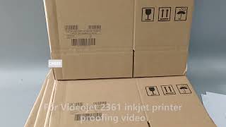 I guess you are looking for Videojet 2361 inkjet printer sample display video [upl. by Llovera]