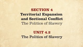 MOOC  The Politics of Slavery  The Civil War and Reconstruction 18501861  142 [upl. by Reinhart]