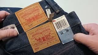 Джинсы Levis 505 двух поколений Есть ли различия [upl. by Damalas]