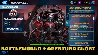 Marvel Strike Force  Battleworld e apertura globi [upl. by Petulia713]