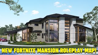 NEW MEGA MANSION ROLEPLAY MAP CODE [upl. by Aihtiekal]