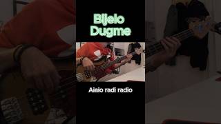 Bijelo Dugme  Aiaio Radi Radio bass cover bijelodugme goranbregovic zeljkobebek exyu [upl. by Atinnek]