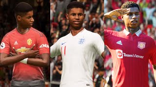 MARCUS RASHFORD IN EVERY FIFA 1623 [upl. by Bennir]