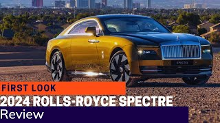 2024 RollsRoyce Spectre First Drive To Improve on Perfection Electrify It [upl. by Asselam464]