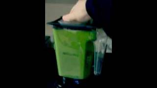 Blendtec Designer Series blender blending a green smoothie [upl. by Evets]