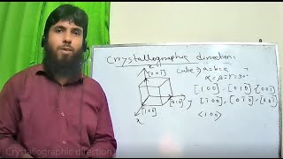 Crystallographic direction and family of crystallographic directions [upl. by Adnilreh]