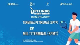 PELINDO LEAGUE TENNIS 2024 SPTP VS SPMT [upl. by Kellia]