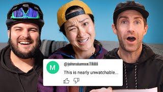 We showed MTB creators the meanest comments we could find [upl. by Atirac]