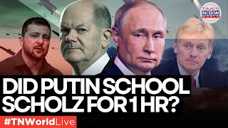 LIVE What did Vladimir Putin and Olaf Scholz actually talk about RUSSIA UKRAINE WAR LIVE [upl. by Aria850]