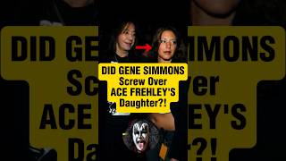 Gene Simmons Makes Aces Daughter Cry kissband classicrock hardrock [upl. by Ntisuj542]