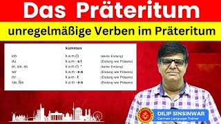 Unregelmäßige Verben im Präteritum Irregular Verbs in part tense  German for beginners A2 [upl. by Adnilasor307]