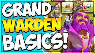 What Does the Grand Warden Do How to Use the Grand Warden as a New TH 11 in Clash of Clans [upl. by Saraann]