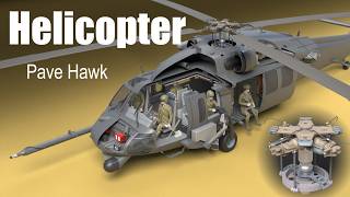 How does a Military Helicopter work Pave Hawk [upl. by Arly936]