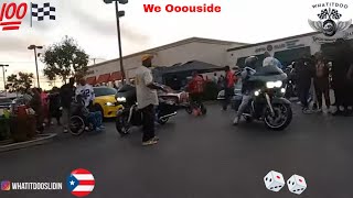 Sunday Funday Ride Out Lowriders Harleys Part 1 [upl. by Brina]