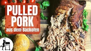 Pulled Pork im Backofen – Rezept in 3 einfachen Schritten [upl. by Vita]