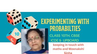 PROBABILITYCLASS 1011 CBSEICSE and UPBOARD EXAMSAT LEAST OF 3 TO 5 MARKS DONT MISS IT LIKE IT [upl. by Sidonius]