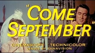 Come September1961 The Rock Hudson and Gina Lollobrigida Chemistry [upl. by Aikyt217]