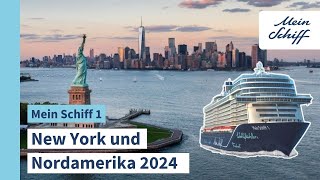 HerbstHighlights mit der Mein Schiff 1 New York und Nordamerika [upl. by Dinnage755]