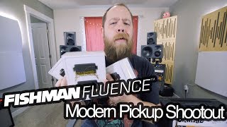 Fishman Fluence Modern Pickup Shootout [upl. by Jamilla847]