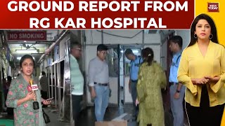 Kolkata RapeMurder LIVE Ground Report From RG KAR Hospital  CBI Files FIR Against Sandeep Ghosh [upl. by Torrence]