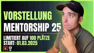 Ankündigung 📣  Einblick in meine 2025 Mentorship  Live Walkthrough 🔥 [upl. by Aehtla712]