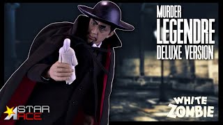 Star Ace Toys White Zombie Murder Legendre Bela Lugosi 16 Scale Figure Deluxe Version [upl. by Adnalue]